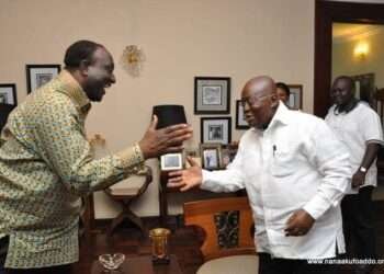 I Will Be Addressing Ghanaians In the Next Few Days - Former Trade Minister 5 Alan with President Akuffo Addo