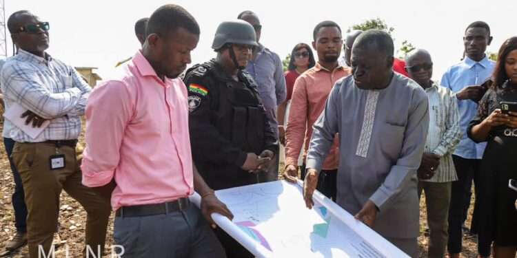 Protect Amrahia Dairy Farmlands - Deputy Lands Minister To Adenta Police 1 ster for Lands and Natural Resources, responsible for Lands and Forestry, Hon. Benito Owusu-Bio.