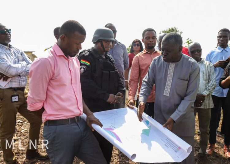 Protect Amrahia Dairy Farmlands - Deputy Lands Minister To Adenta Police 1 ster for Lands and Natural Resources, responsible for Lands and Forestry, Hon. Benito Owusu-Bio.