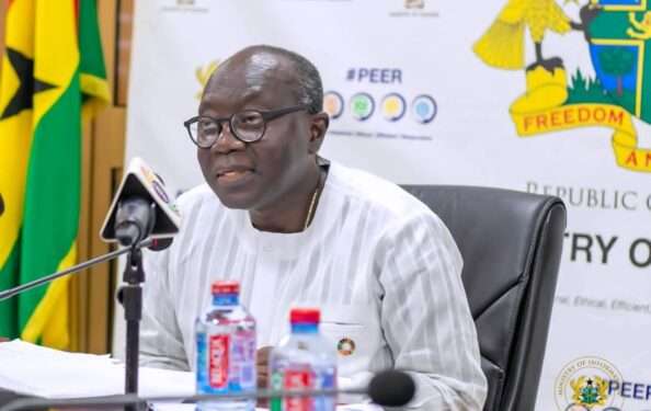 Finance minister, Ken Ofori-Atta.