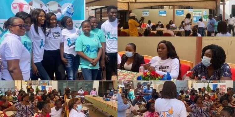 Stonebwoy’s Livingstone Foundation Organizes Free Cervical Cancer Screening At La 1 Stonebwoy's Livingstone Foundation organizes free cervical cancer screening at La