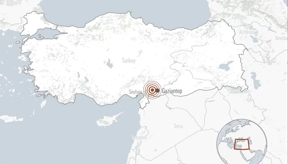 Powerful Earthquake Hits Turkey, Kills At Least 600 People 1 A 7.8 magnitude earthquake shook central Turkey early Monday and was followed by a strong aftershock