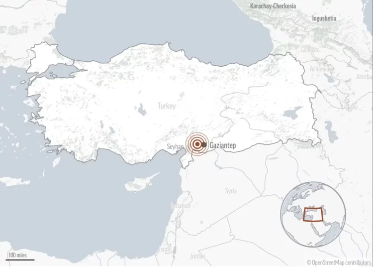 Powerful Earthquake Hits Turkey, Kills At Least 600 People 1 A 7.8 magnitude earthquake shook central Turkey early Monday and was followed by a strong aftershock