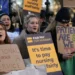 <strong>British Health Workers Stage Strike</strong> 12 Nurses of the nearby St. Thomas' Hospital stand on the picket line, in London, Monday, Feb. 6, 2023