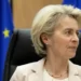European Commission President Ursula von der Leyen as EU Pauses Trump Tariff Countermeasures For 90 Days