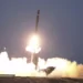 This image made from video broadcasted by North Korea's KRT shows what it says is a ballistic missile being launched from an undisclosed location in North Korea, Monday, Feb. 20, 2023.
