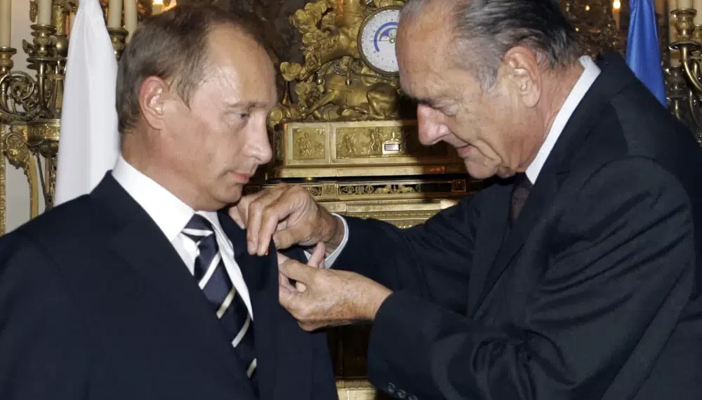 <strong>Macron Considers Stripping Putin Of </strong><strong>Legion d'Honneur</strong> 1 Macron Considers Stripping Putin Of Legion d’Honneur