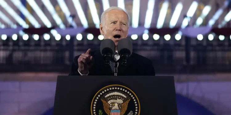 <strong>Biden To Meet Eastern Flank NATO Leaders</strong> 1 President Joe Biden delivers a speech on Tuesday, Feb. 21, 2023, at the Royal Castle Gardens in Warsaw.