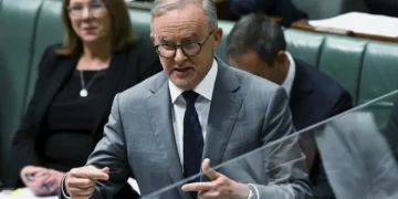 Australian Prime Minister Anthony Albanese.