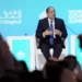 Egyptian President Abdel Fattah el-Sissi talks during the World Government Summit opening day in Dubai, United Arab Emirates, Monday, Feb 13, 2023.