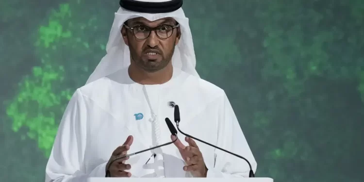 Fight Climate Change, Not Each Other - UAE’s COP28 Leader 1 Sultan al-Jaber, the CEO of Abu Dhabi National Oil Co., talks during the World Government Summit in Dubai, United Arab Emirates, Tuesday, Feb 14, 2023.