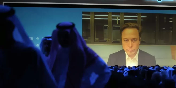<strong>Musk Anticipates Finding Twitter CEO Toward End Of The Year</strong> 1 Elon Musk talks virtually during the World Government Summit in Dubai, United Arab Emirates, Wednesday, Feb 15, 2023