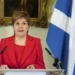 Scottish Leader Nicola Sturgeon Resigns 11 Nicola Sturgeon speaks during a press conference at Bute House in Edinburgh, Wednesday, Feb. 15 2023.