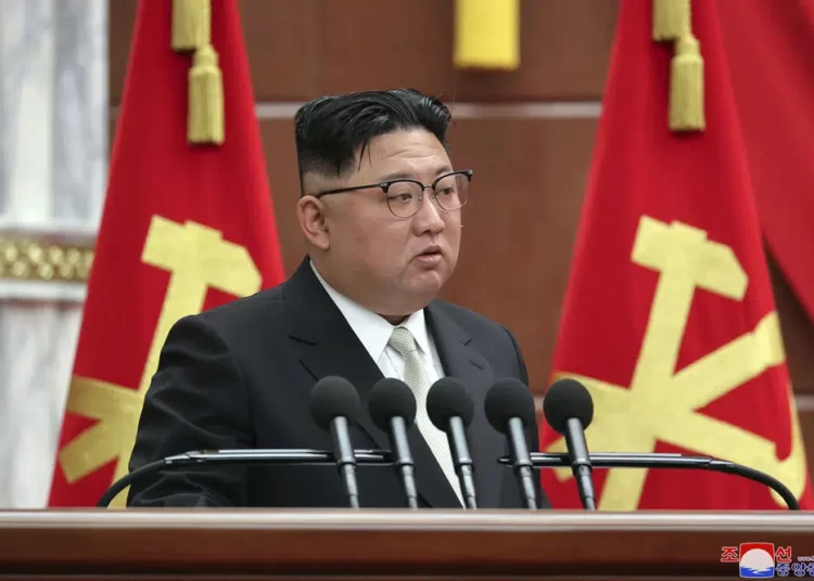 North Korea Holds Rare Meeting On Farming Amid Food Shortage 1 North Korean leader, Kim Jong Un.