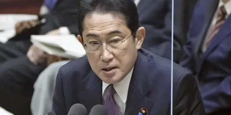 Japan's Lower House of Parliament Approves New Budget 1 Japan's Prime Minister, Fumio Kishida speaks during a lower house budget committee meeting in Tokyo Tuesday, Feb. 28, 2023.