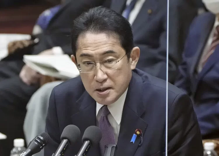 Japan's Lower House of Parliament Approves New Budget 1 Japan's Prime Minister, Fumio Kishida speaks during a lower house budget committee meeting in Tokyo Tuesday, Feb. 28, 2023.