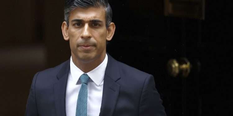 UK Prime Minister, Rishi Sunak.