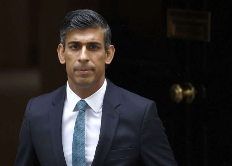 Sunak Calls Hamas Attack “A Pogrom” 1 UK Prime Minister, Rishi Sunak.