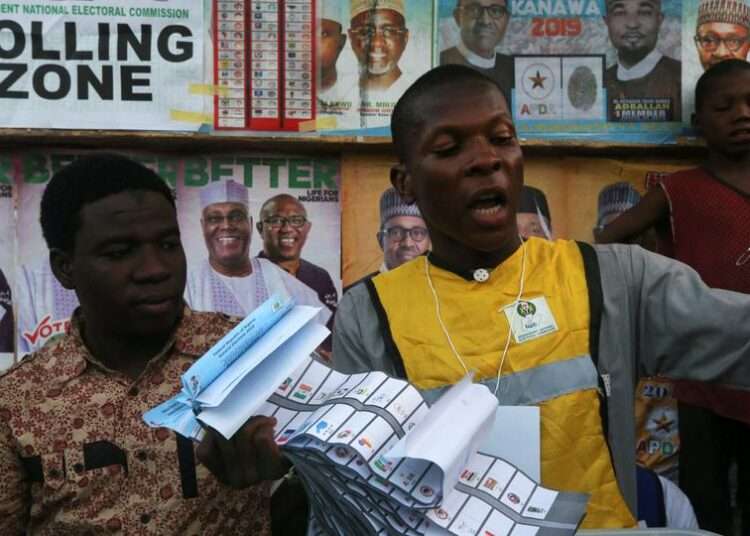 <strong>Nigeria Elections 2023: Sorting, Counting Of Votes Starts</strong> 1 50577 NGA190223electionvotesreuters 1551004551639