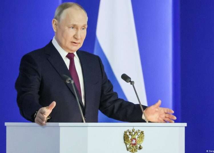 Vladimir Putin Delivers Long-Awaited State Of The Nation Address 1 Vladimir Putin, President of Russia