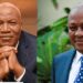 NDC Flagbearership: Prof Joshua Alabi Picks Nomination Forms For Mahama 14 Collage of Prof Joshua Alabi (left) and former John Mahama (right)