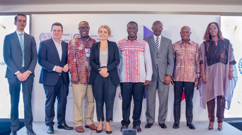 ILO Launches The ‘Productivity For Decent Work Programme’ In Ghana 1 ILO Team during the launch of the programme for productivity for decent work in Ghana