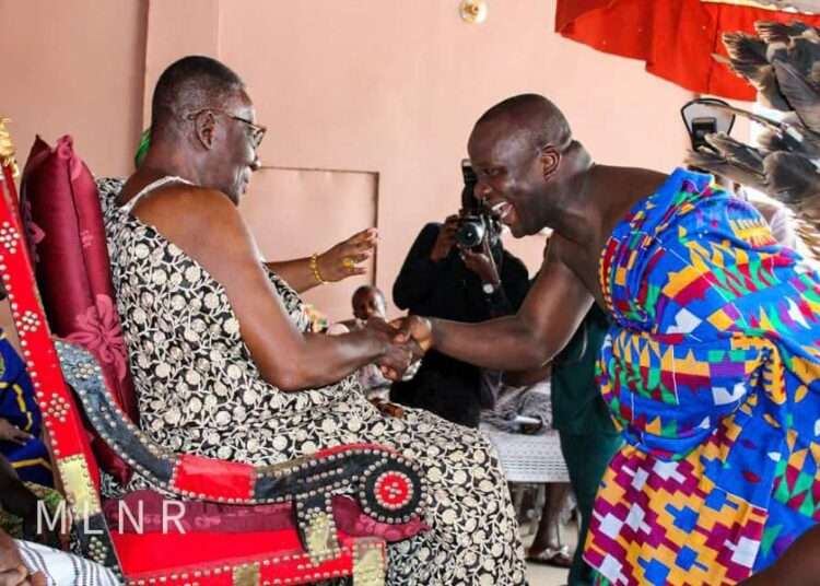 Minister for Lands and Natural Resources, Samuel Jinapor.