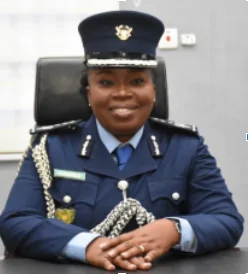 Mrs. Christiana Adjei the Sector Commander Customs Division Tema Collection Assistant Commissioner