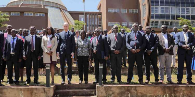 The Future of Resilient Food Systems Forum attendees held at Nairobi, Kenya with some keynote speakers occupying the front row.