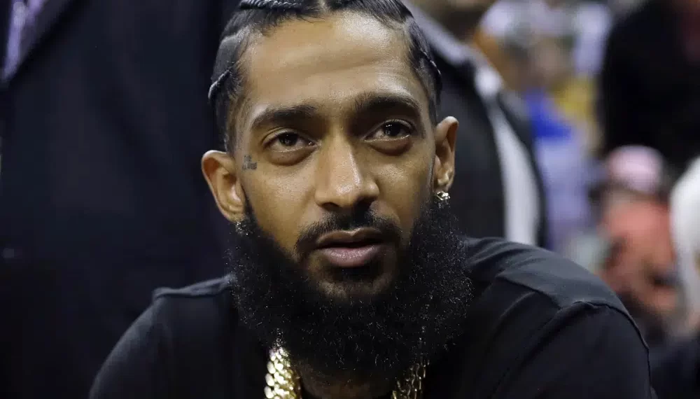 The late rapper, Nipsey Hussle