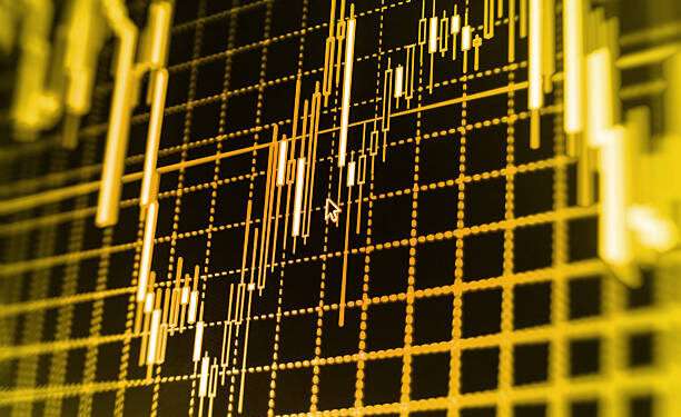 stock market graph and bar chart price display picture 002 economy