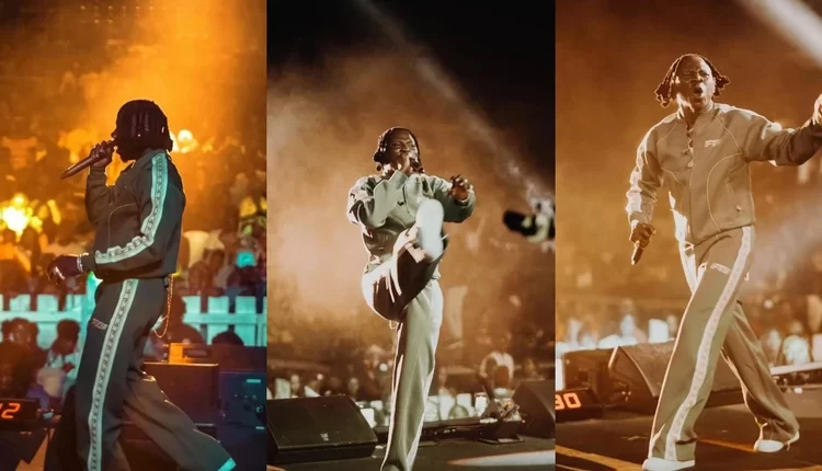 Stonebwoy performs at 65th Grammy's Awards