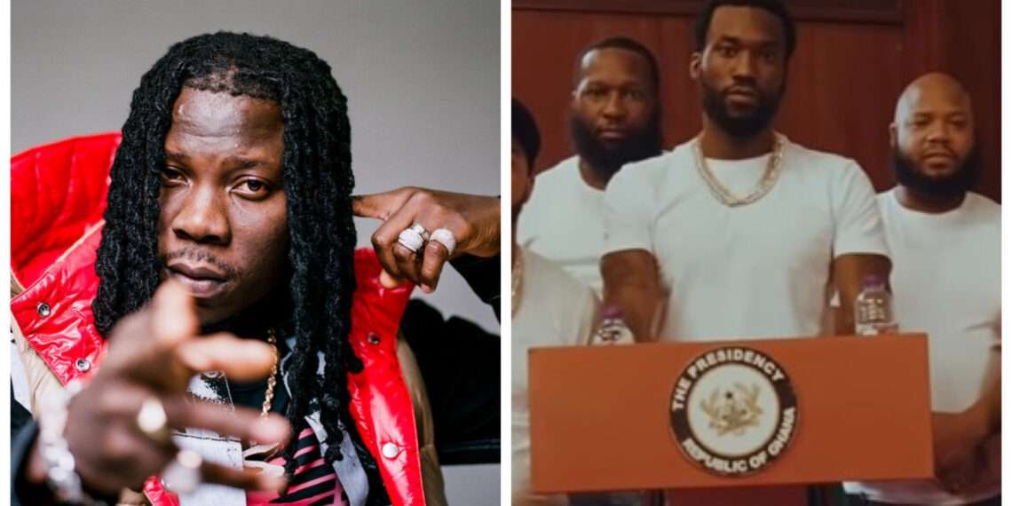 Stonebwoy Reacts To Meek Mill's Music Video Shot At Ghana's Presidential Palace