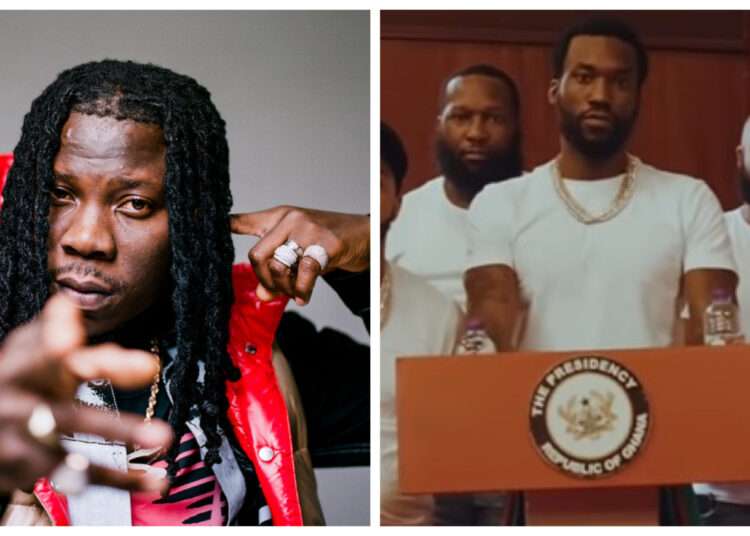 Stonebwoy Reacts To Meek Mill's Music Video Shot At Ghana's Presidential Palace