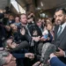 Humza Yousaf Confirmed As Scotland's New First Minister 11 Humza Yousaf speaks to the media after being voted the new First Minister at the Scottish Parliament in Edinburgh, Scotland, Tuesday March 28, 2023.
