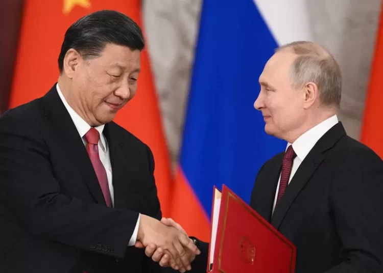 Chinese President, Xi Jinping and Vladimir Putin.