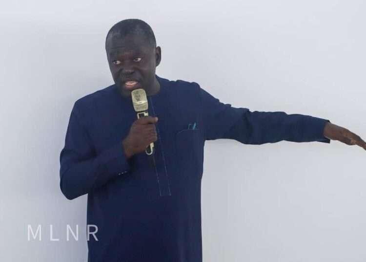 Ramsar Site Impasse: Stakeholders Agree To Demolish 136 Encroachment Structures 1 Deputy Minister for Lands and Natural Resources responsible for Lands and Forestry, Hon. Benito Owusu-Bio.