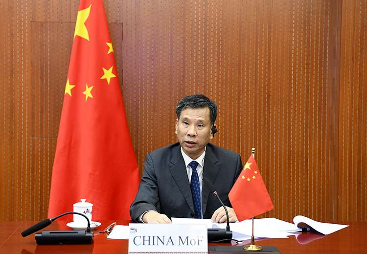 Chinas Finance Minister Liu Kun