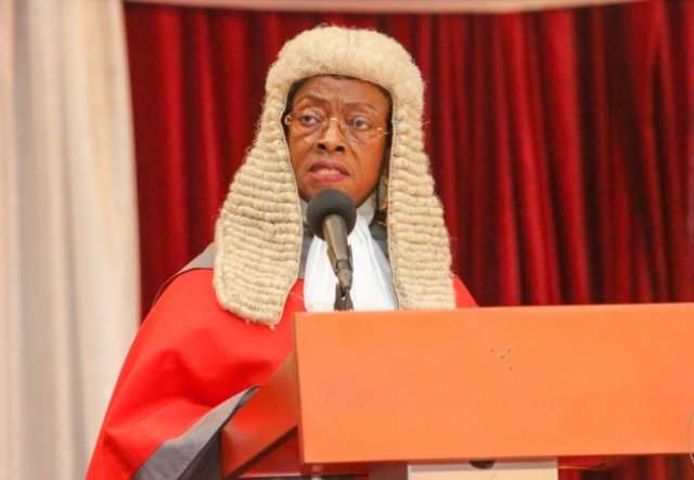 Former Chief Justice – Madam Sophia Akuffo