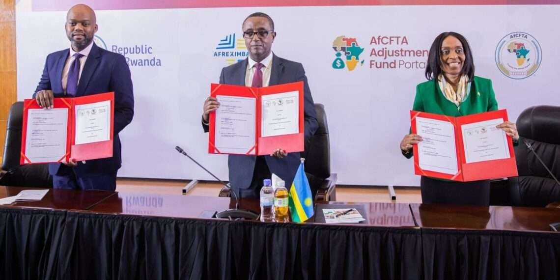 AfCFTA and Afreximbank Sign AfCFTA Adjustment Fund Host Country Agreement with the Republic of Rwanda 1 AfCFTA Secretariat and Afreximbank Sign AfCFTA Adjustment Fund Host Country Agreement with the Republic of Rwanda