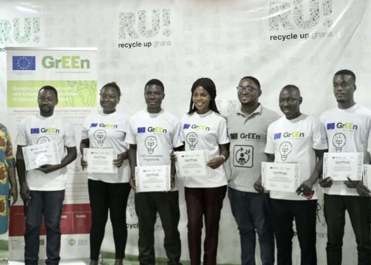 Recycle Up, SNV GrEEN Business Incubation Programme, Successfully Graduates 10 Startups 1 The Recycle Up, SNV Green Business Incubation Programme graduates 10 beneficiaries