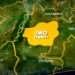 A map of Imo State in south-east Nigeria