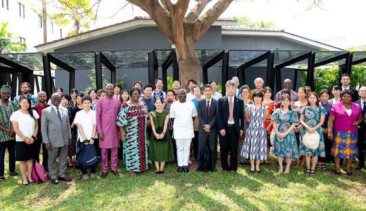 Ofori-Atta Commends Japanese Volunteers In Ghana For Their Immense Contributions Towards National Development 1 Japanese Volunteers, Officials of JICA and the Ministry of Finance together with Ken Ofori-Atta, Finance Minister of Ghana(in the middle)