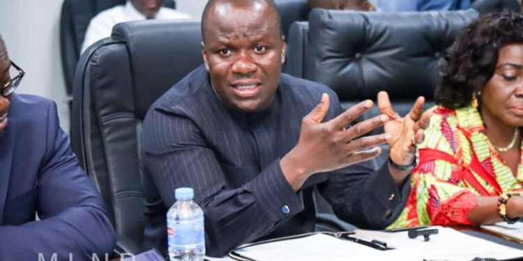 Reviewing Effectiveness Of Climate Financing in Ghana's Interest 1 Minister of Lands and Natural Resources, Samuel Abu Jinapor.