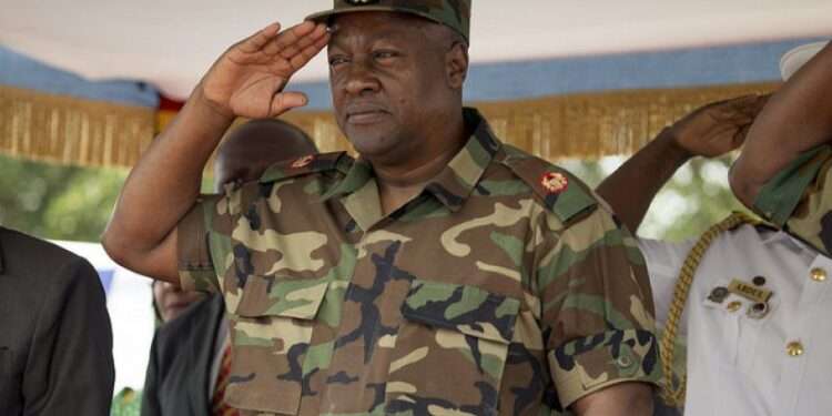 Former President, John Dramani Mahama.