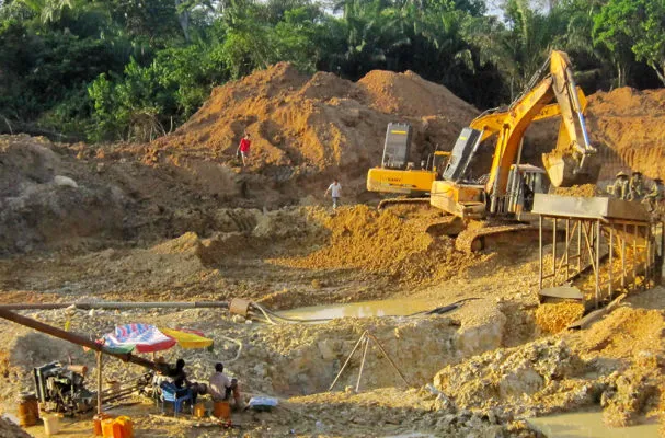 Obuasi Gold Mine In Ghana