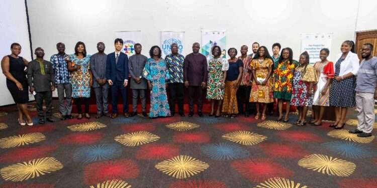 UNIDO and GEA during the programme support launch for MSMEs in Ghana