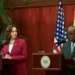 US Vice Prsident, Kamala Harris and President of Ghana, Nana Addo Dankwa Akufo-Addo