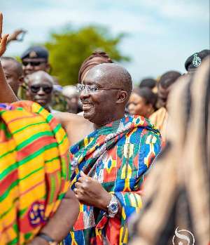 Vice president Mahamudu Bawumia at Akwaside