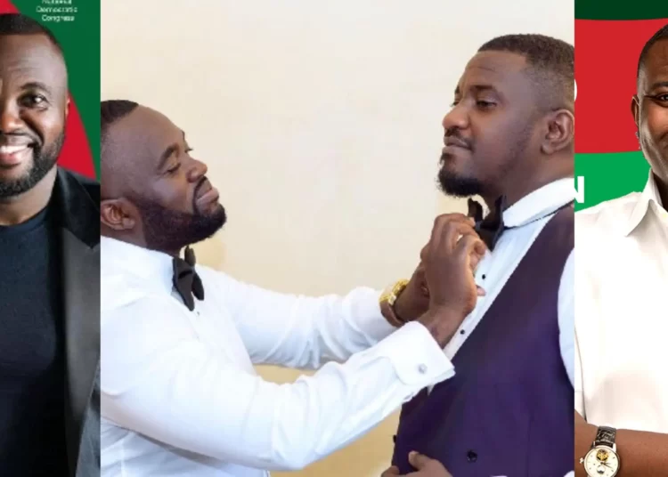 What Celebrities Are Saying About John Dumelo And Fred Nuamah’s MP Contest 1 Actors Fred Nuamah and John Dumelo